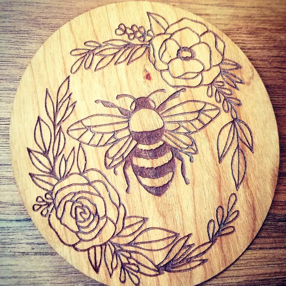 Wood Veneer Sticker